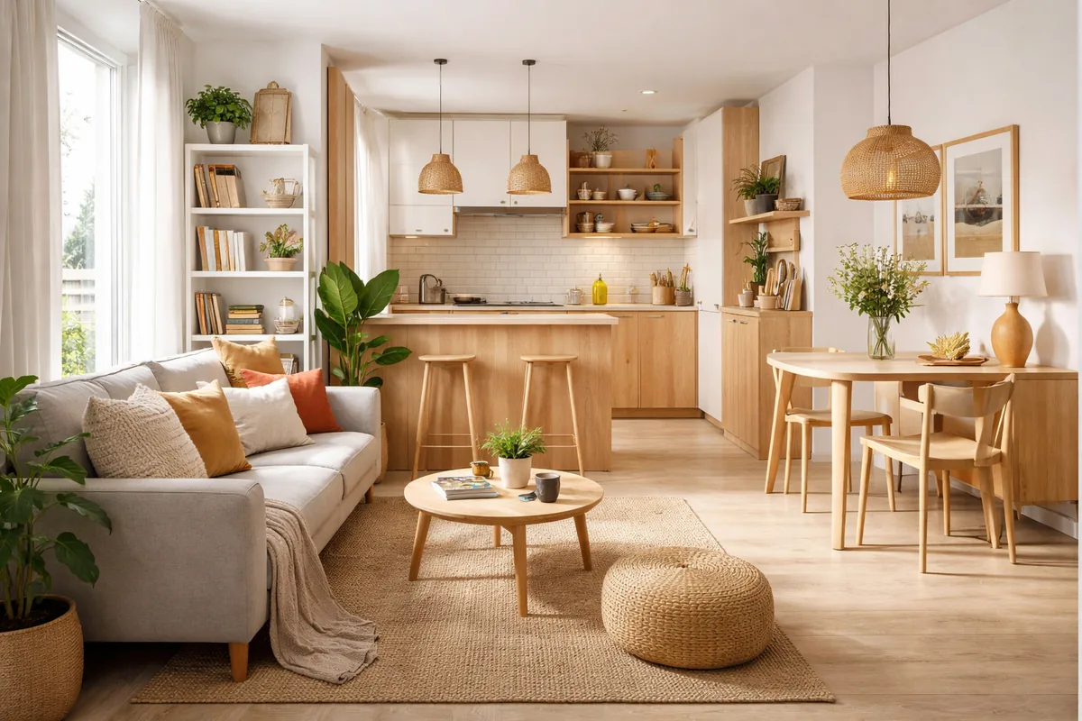 Comment aménager un espace de vie généraliste de moins de 40 m² pour le rendre fonctionnel
