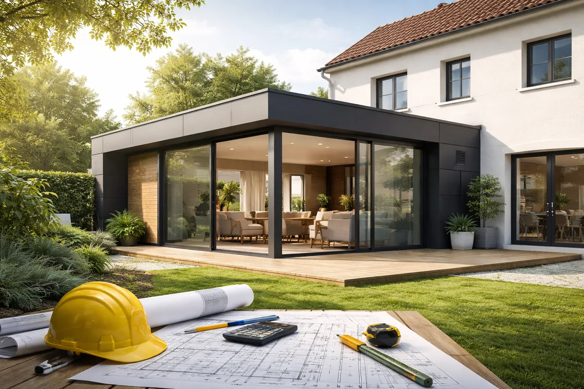 Quel budget prévoir pour une extension de maison dans le cadre d'un permis de construire
