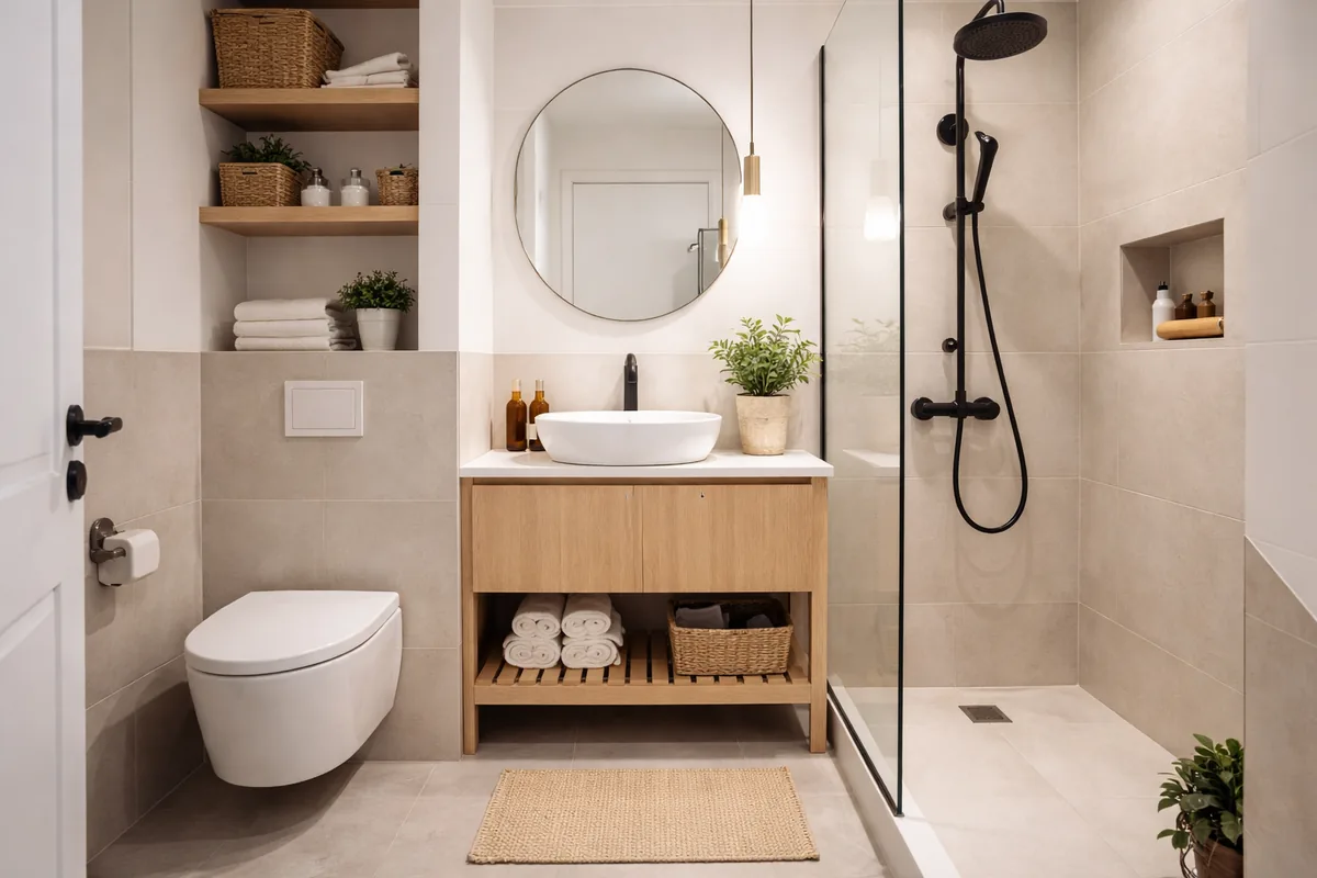 Optimiser l'espace : astuces pour rénover une petite salle de bain